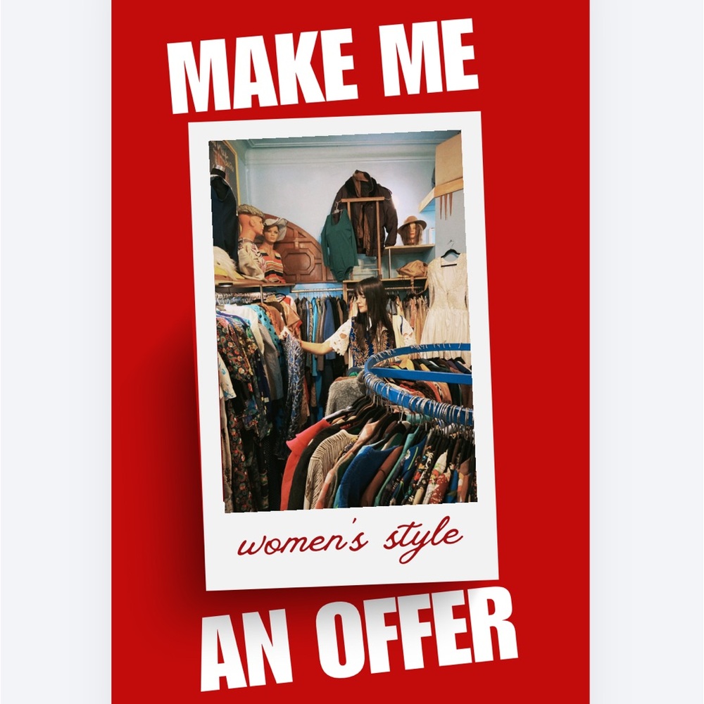 Women's Fashion Collection today at 6PM
